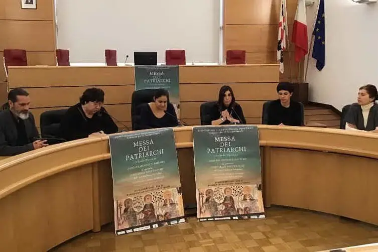 La presentazione dell'evento (foto L'Unione Sarda - Pala)