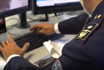 Polizia postale (foto Ansa)