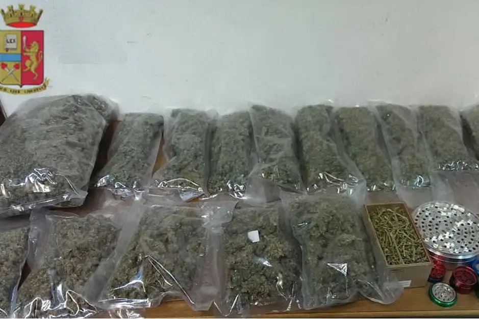 La droga sequestrata