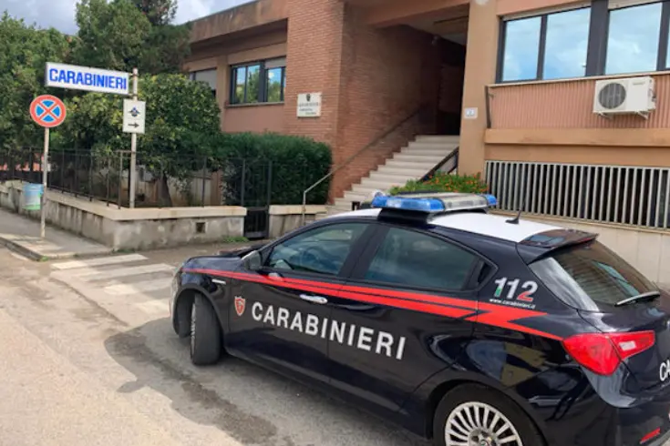 Caserma dei carabinieri di Porto Torres (foto concessa)
