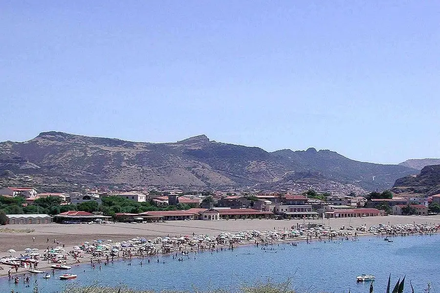 La spiaggia di Bosa Marina (Archivio L'Unione Sarda)