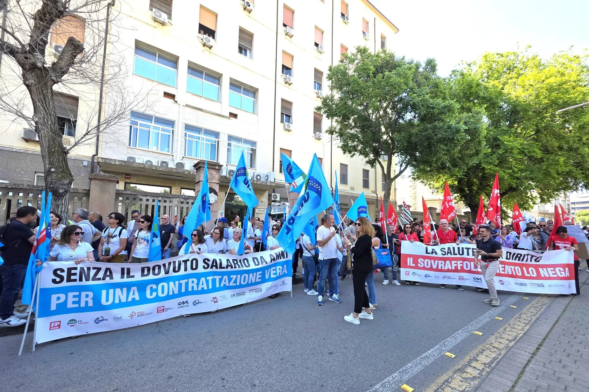 Sciopero Aou maggio