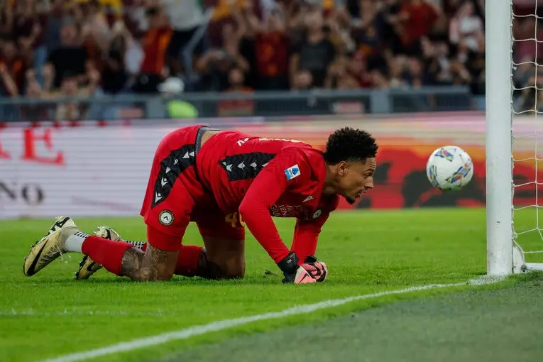 Maduka Okoye, portiere dell'Udinese (foto Ansa)