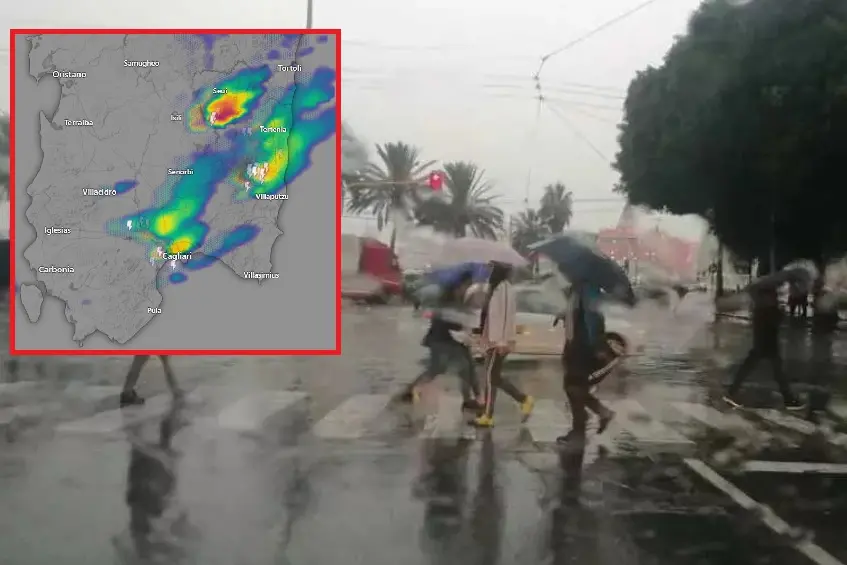 Meteo perturbato in Sardegna