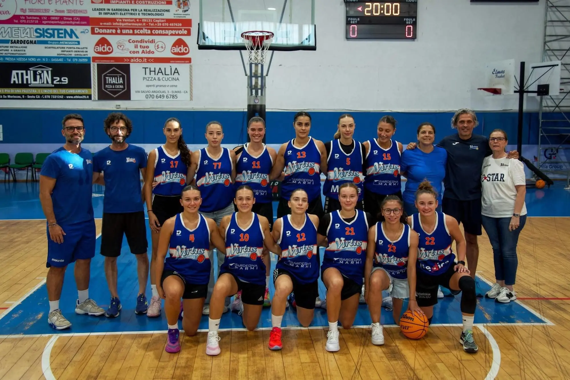 La Virtus Cagliari 2025/26 (foto concessa)