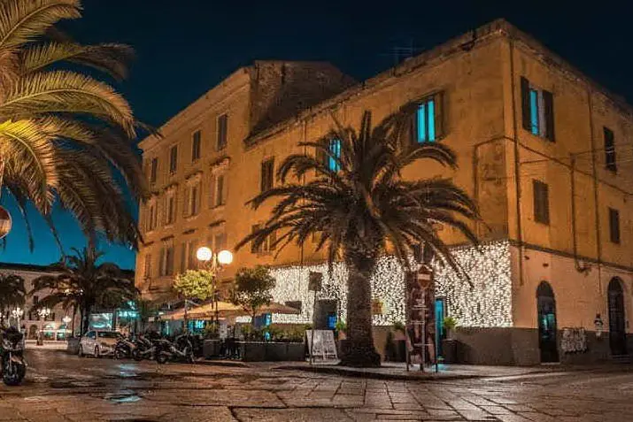 Via Roma a Sassari (foto L'Unione Sarda - Tellini)