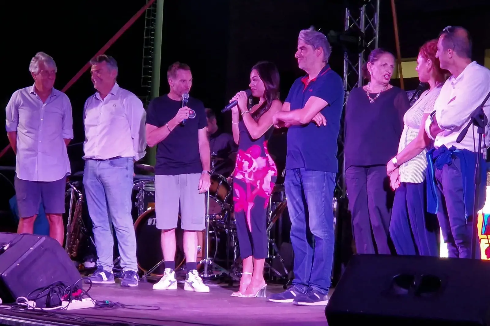 Martina Smeraldi sul palco della Monserrato Beer Fest