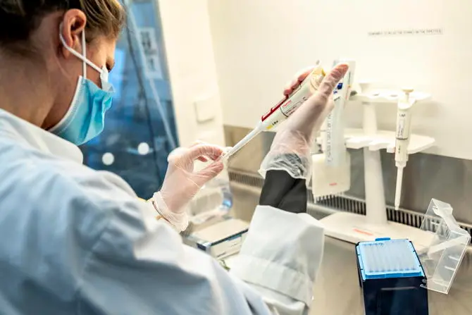 Un laboratorio (Ansa)