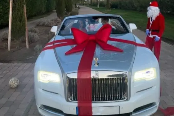 La Rolls Royce (foto Instagram)