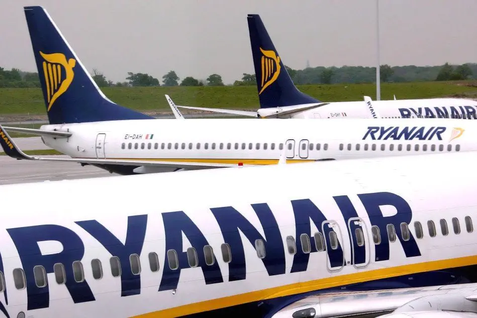 Aerei della compagnia Ryanair