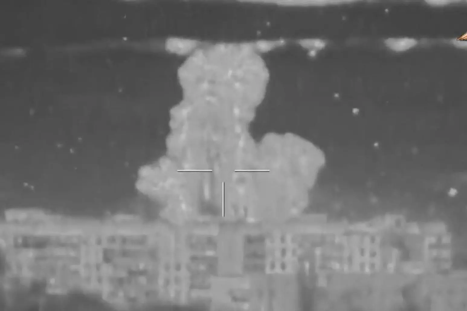 I russi hanno usatola potente bomba guidata del peso di 1,5 tonnellate (Foto Telegram Milizia popolare Dpr via Ansa)