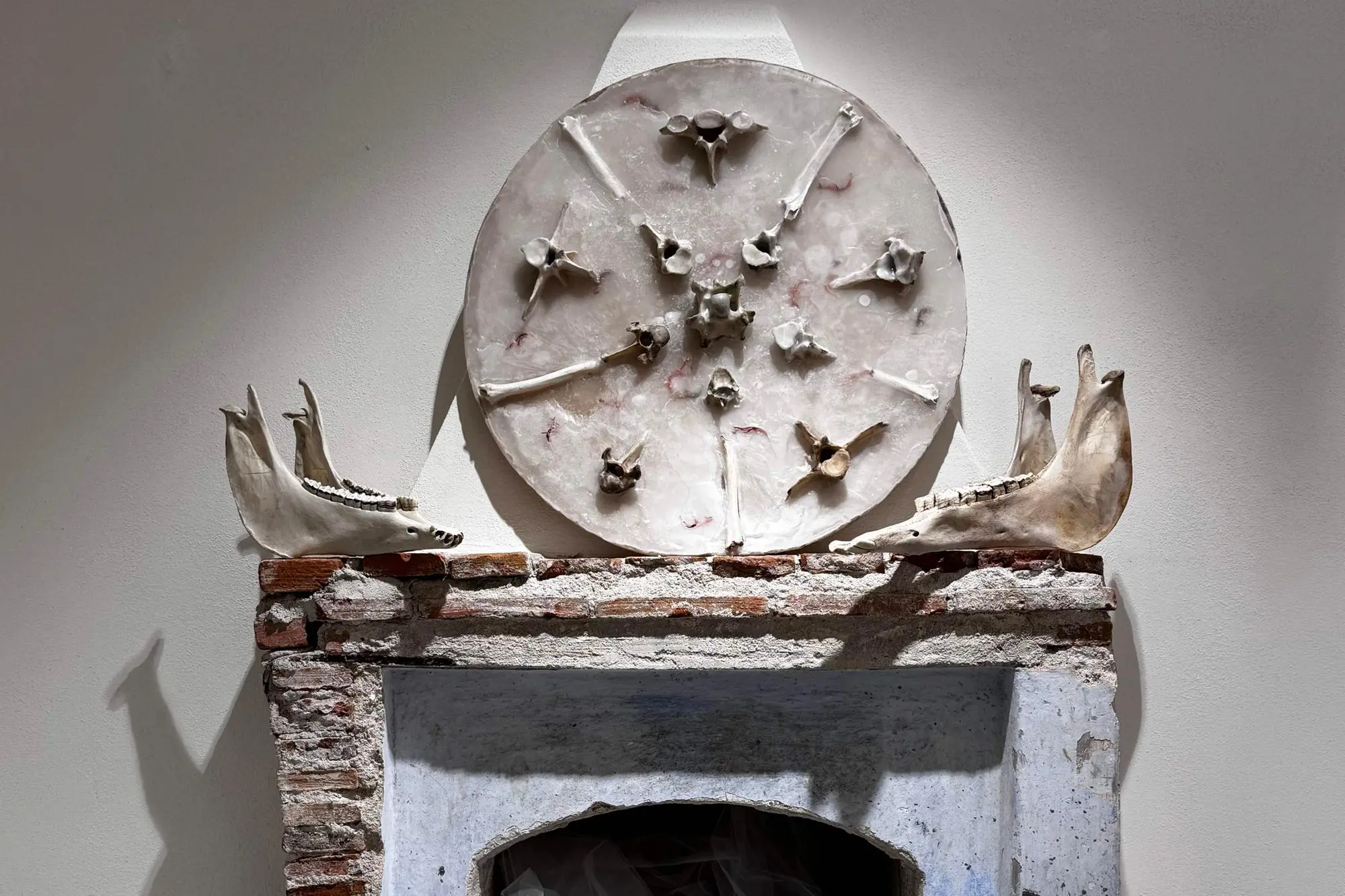 Una delle opere esposte alla Biennale