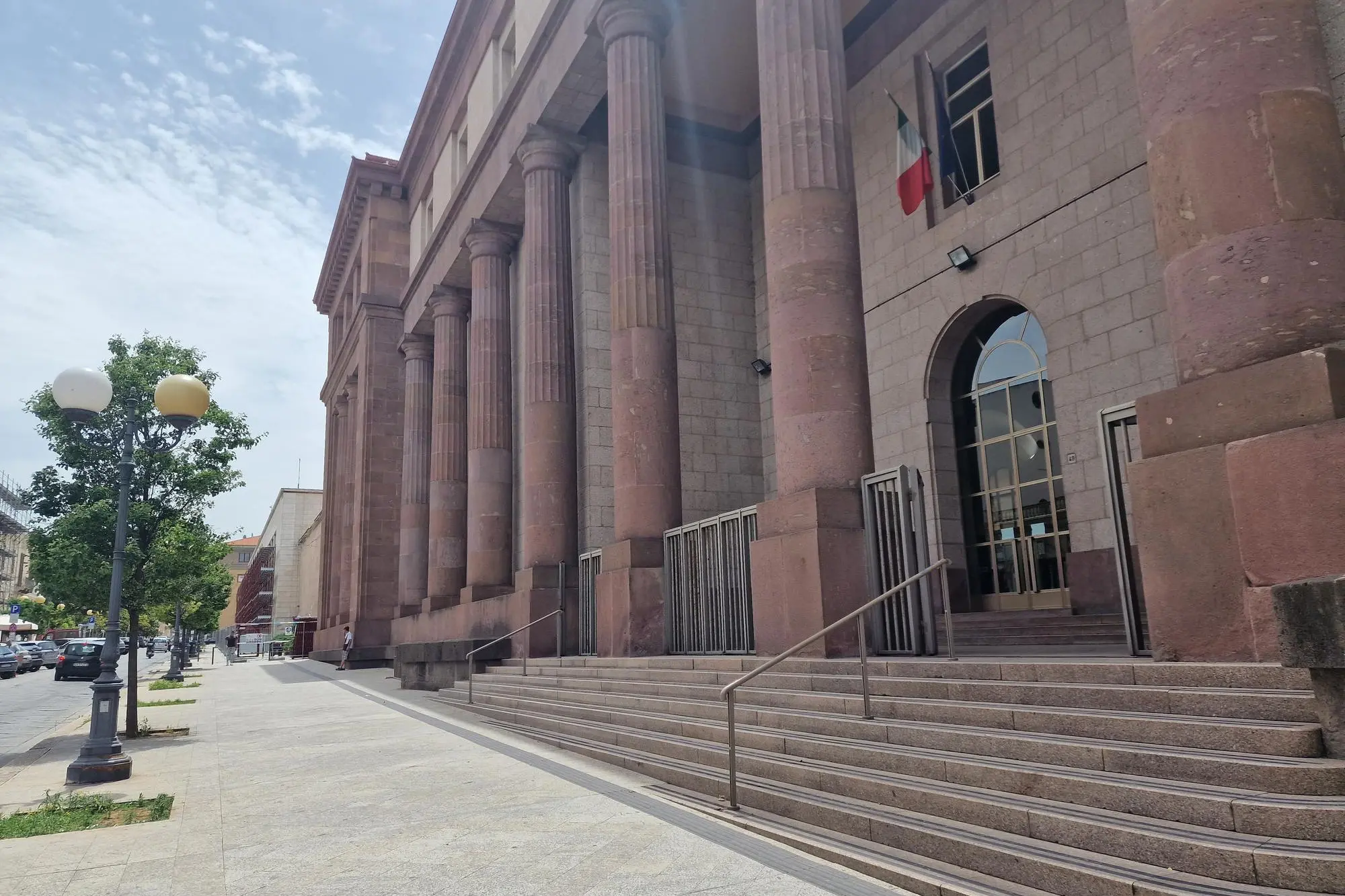 Il tribunale di Sassari (Archivio L'Unione Sarda)