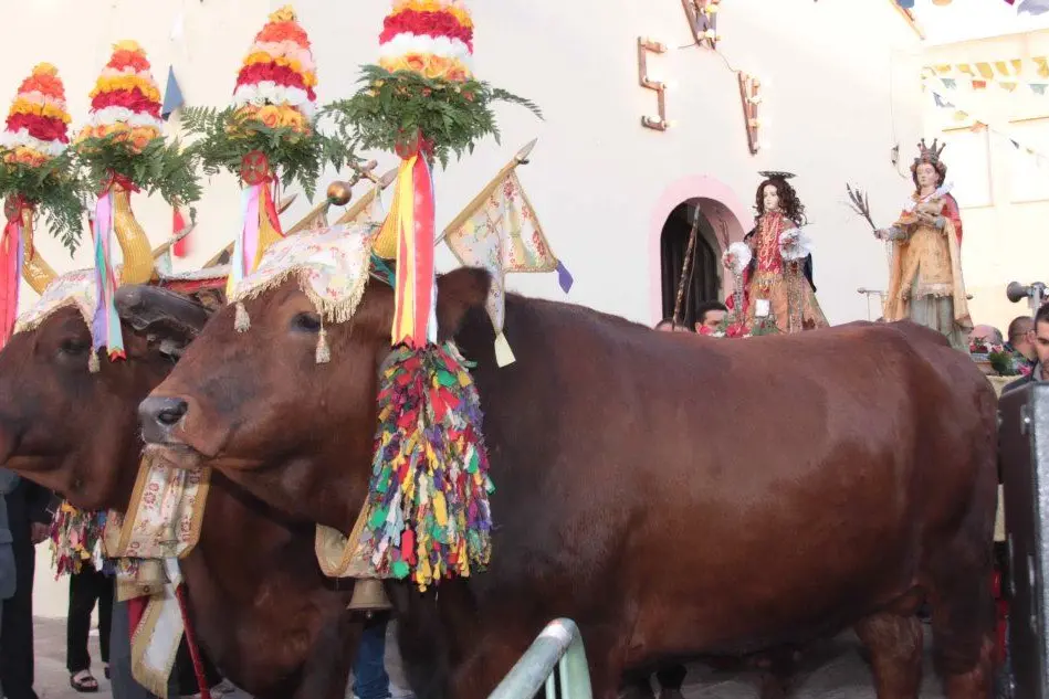 La processione delle due sante