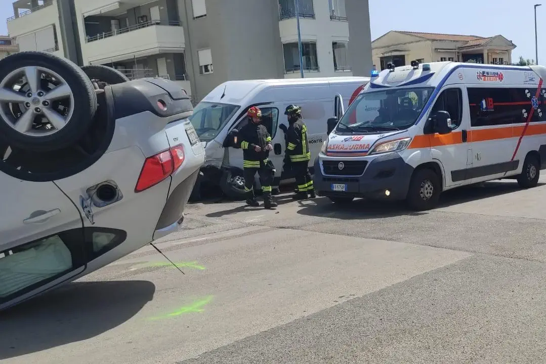 L'incidente a Sassari