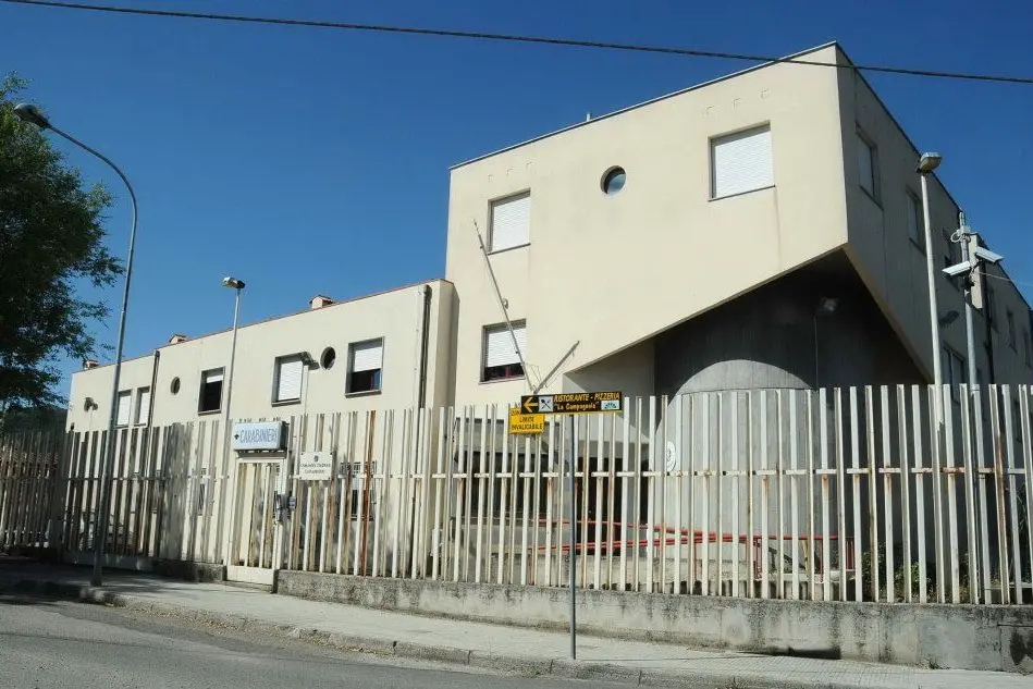 La caserma di Mamoiada
