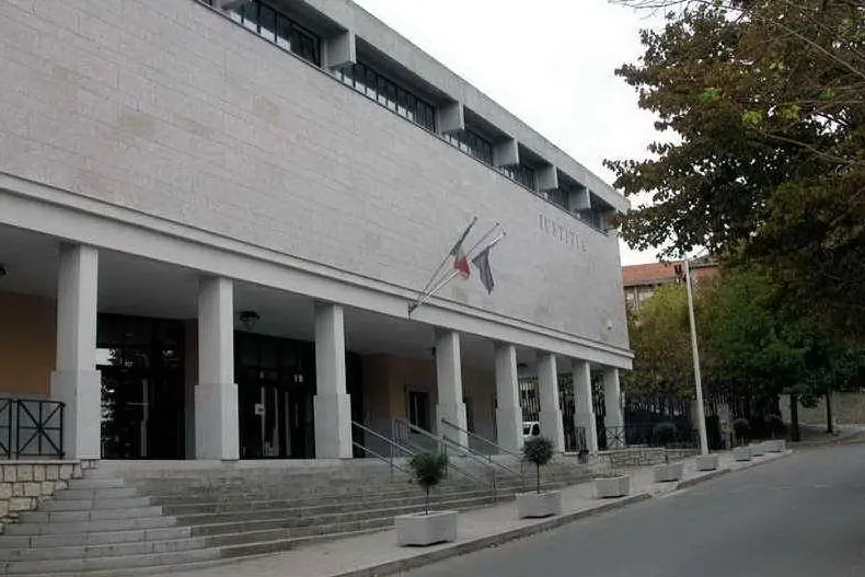 Tempio, il Palazzo di Giustizia (Archivio L'Unione Sarda)