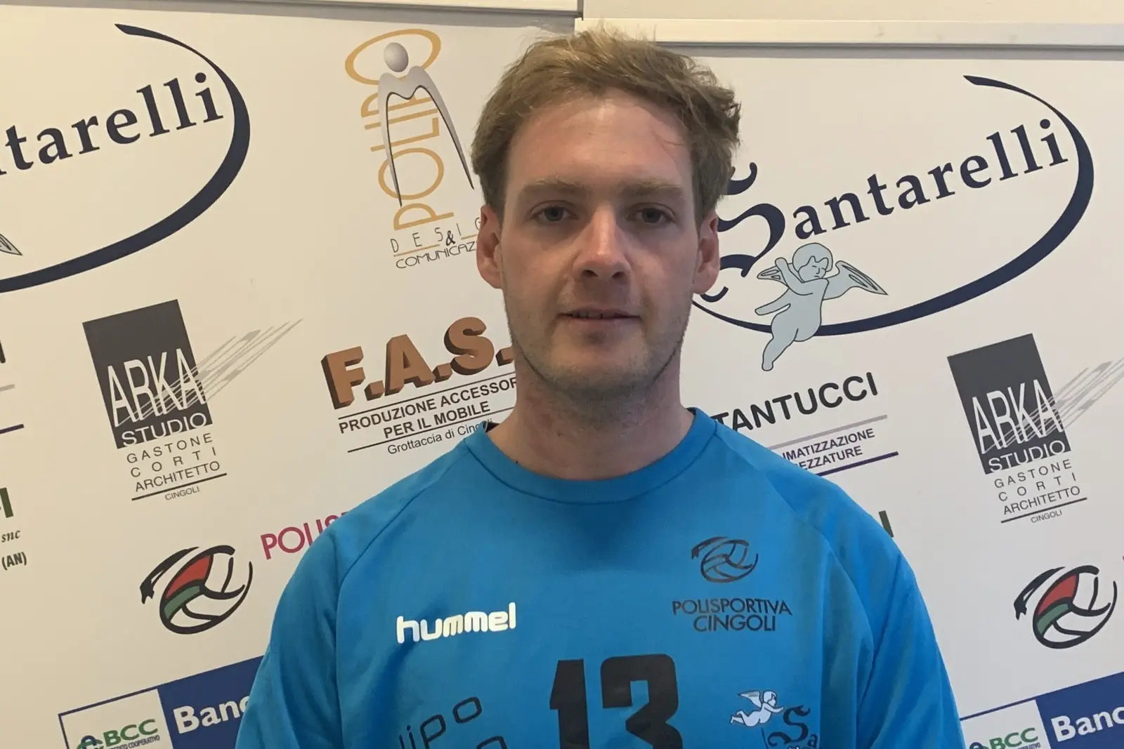 Federico Mihail, portiere della Raimond Sassari (foto concessa ufficio stampa Raimond Sassari)