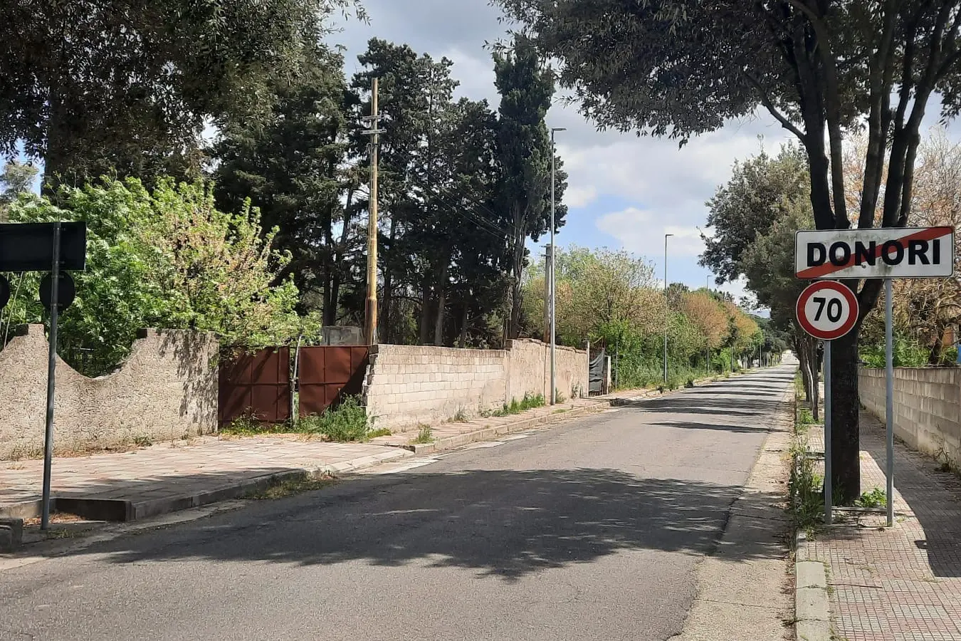L'ingresso di Donori