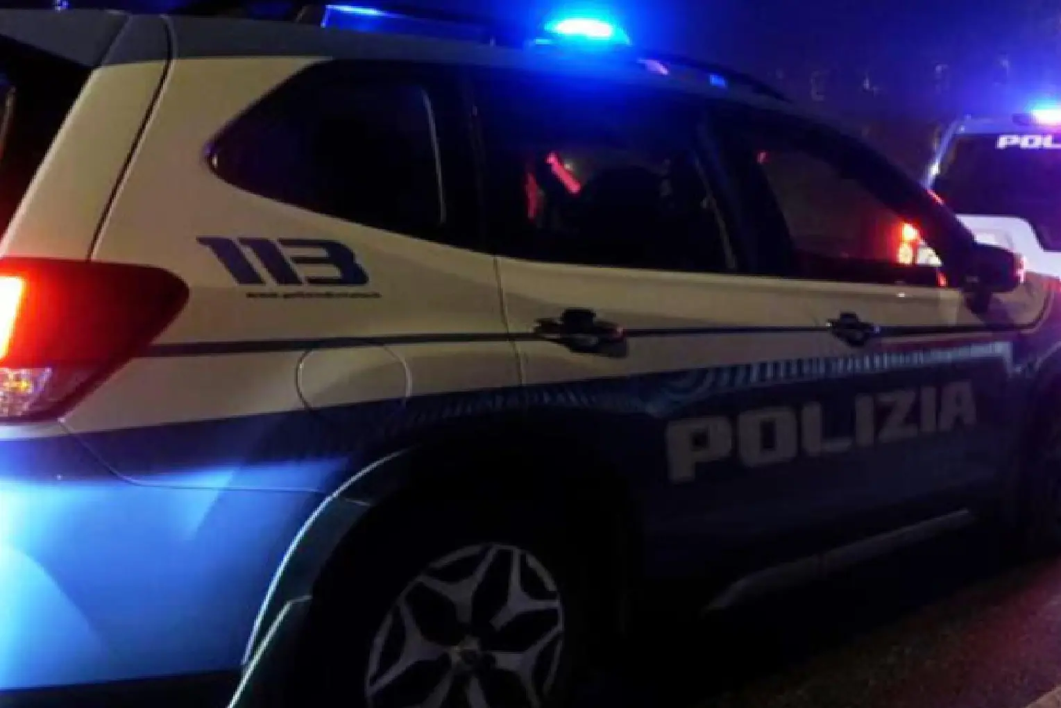 Un'auto della polizia stradale (Ansa)