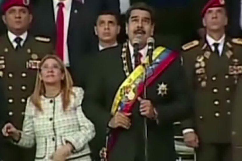 Venezuela, attentato esplosivo: illeso il presidente Maduro