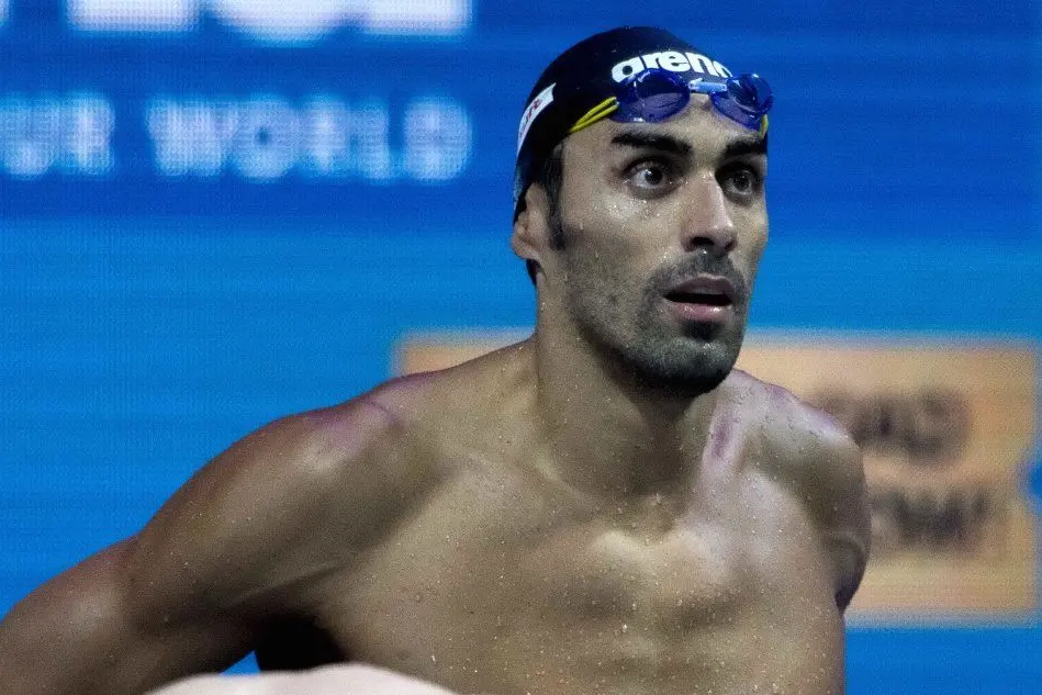 Il nuotatore Filippo Magnini