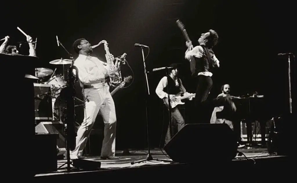 Nel 1978, in concerto a Philadelphia