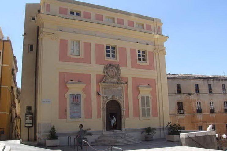 Palazzo di Città a Cagliari (archivio L'Unione Sarda)