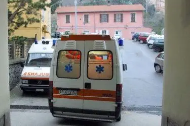 Una ambulanza del 118