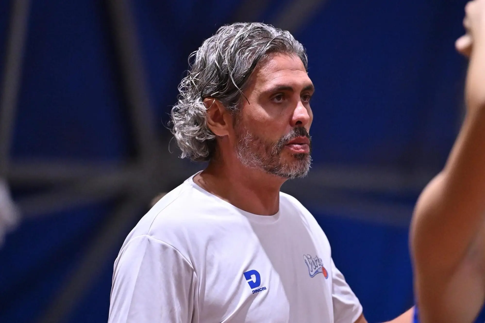 Fabrizio Staico, tecnico della Virtus Cagliari (foto Pani)