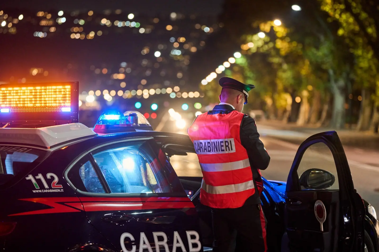 Un controllo dei carabinieri (Foto archivio)
