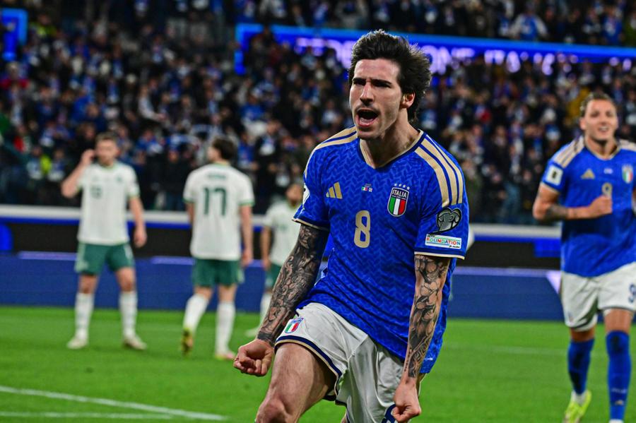 Italia, buona la prima: contro l’Irlanda del Nord finisce 2-0