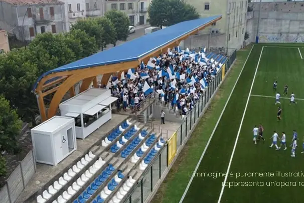 Campo sportivo comunale di Osilo (foto concessa)