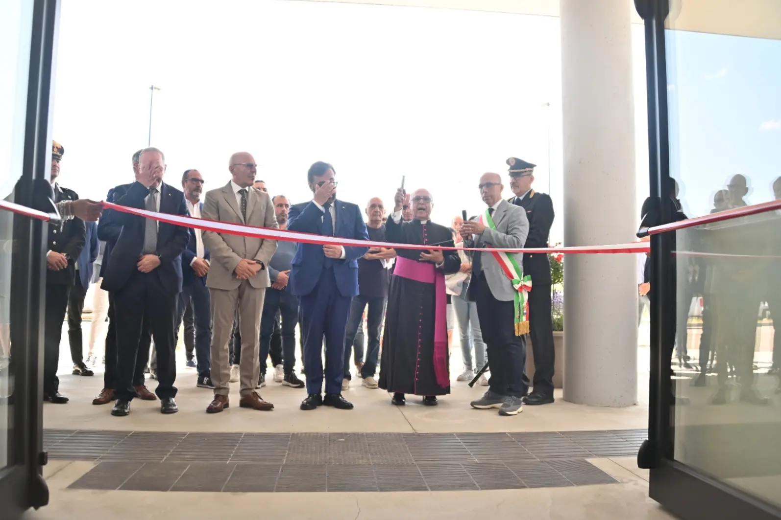 Oristano. Inaugurazione centro intermodale. 6.06.2023 foto Alessandra Chergia