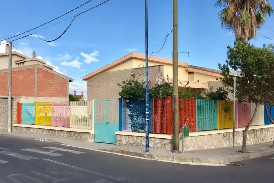 La scuola elementare di Palmas Arborea (L'Unione Sarda - Pala)