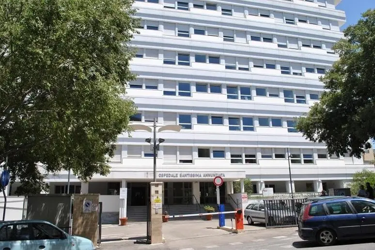 L'ospedale Santissima Annunziata di Sassari (Ansa)