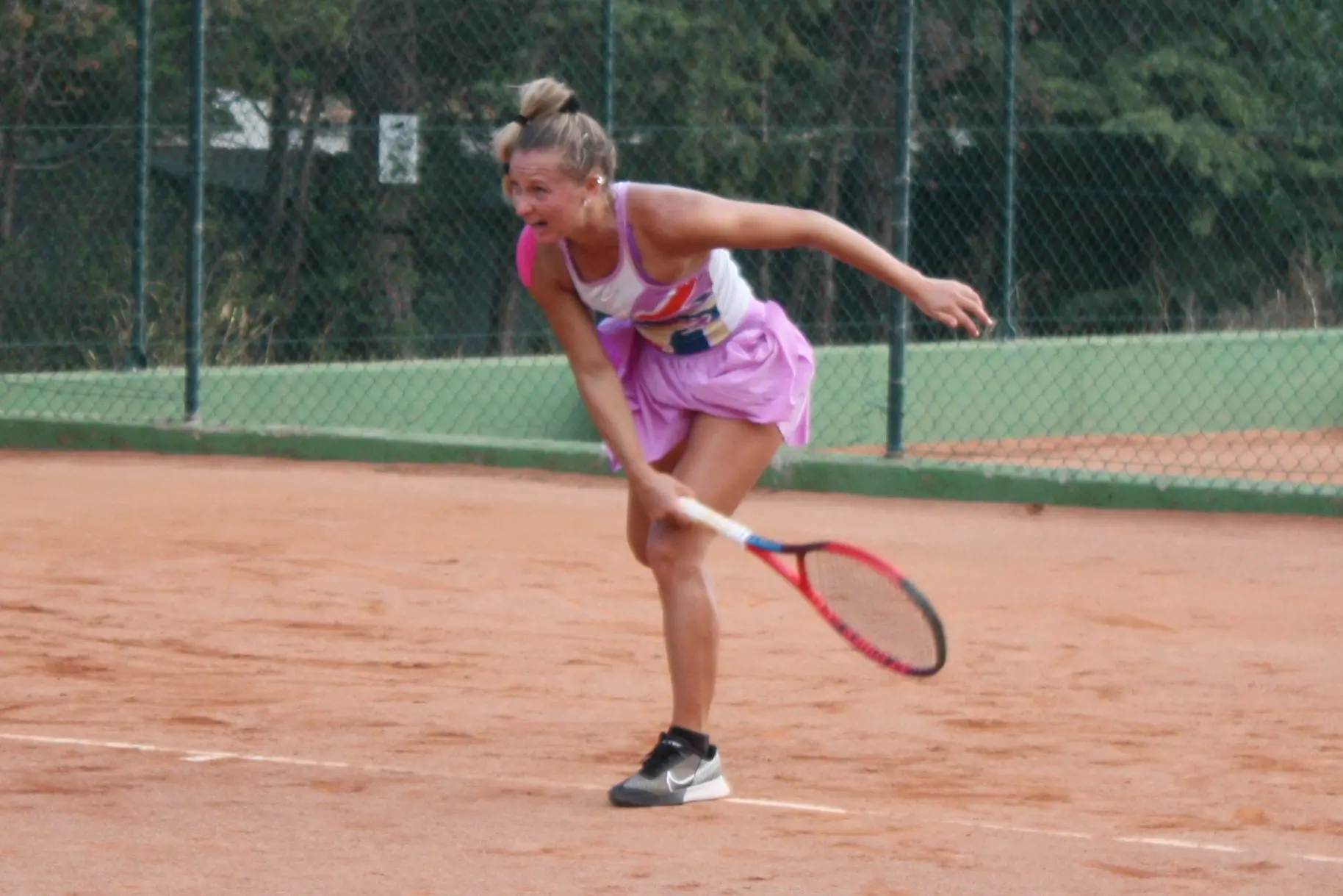 Alessandra Mazzola al servizio (foto Antonio Burruni)