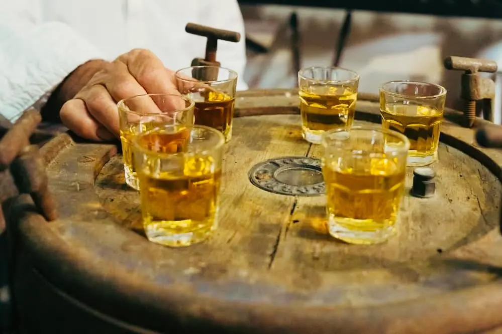 Bicchieri di vernaccia