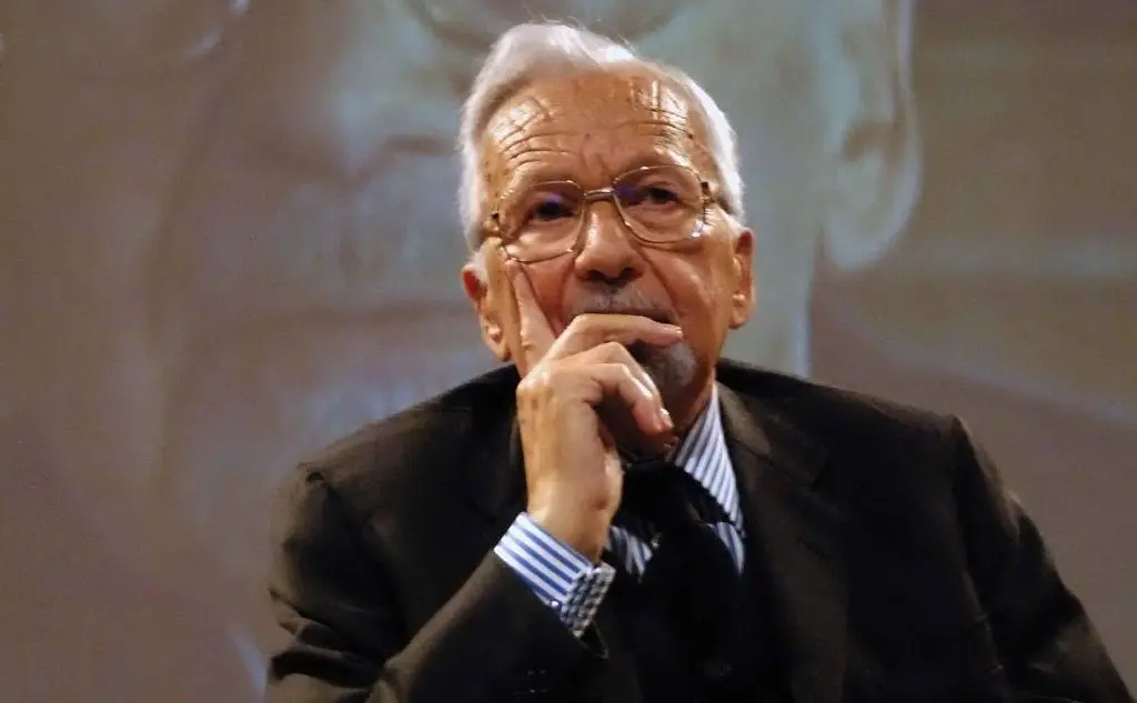 Un primo piano di Licio Gelli
