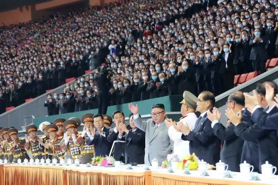 Kim Jong-un (foto Ansa/Epa)