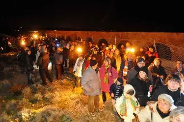 Capodanno nella laveria Lamarmora di Nebida - Iglesias 1-1-2011 foto Angelo Cucca