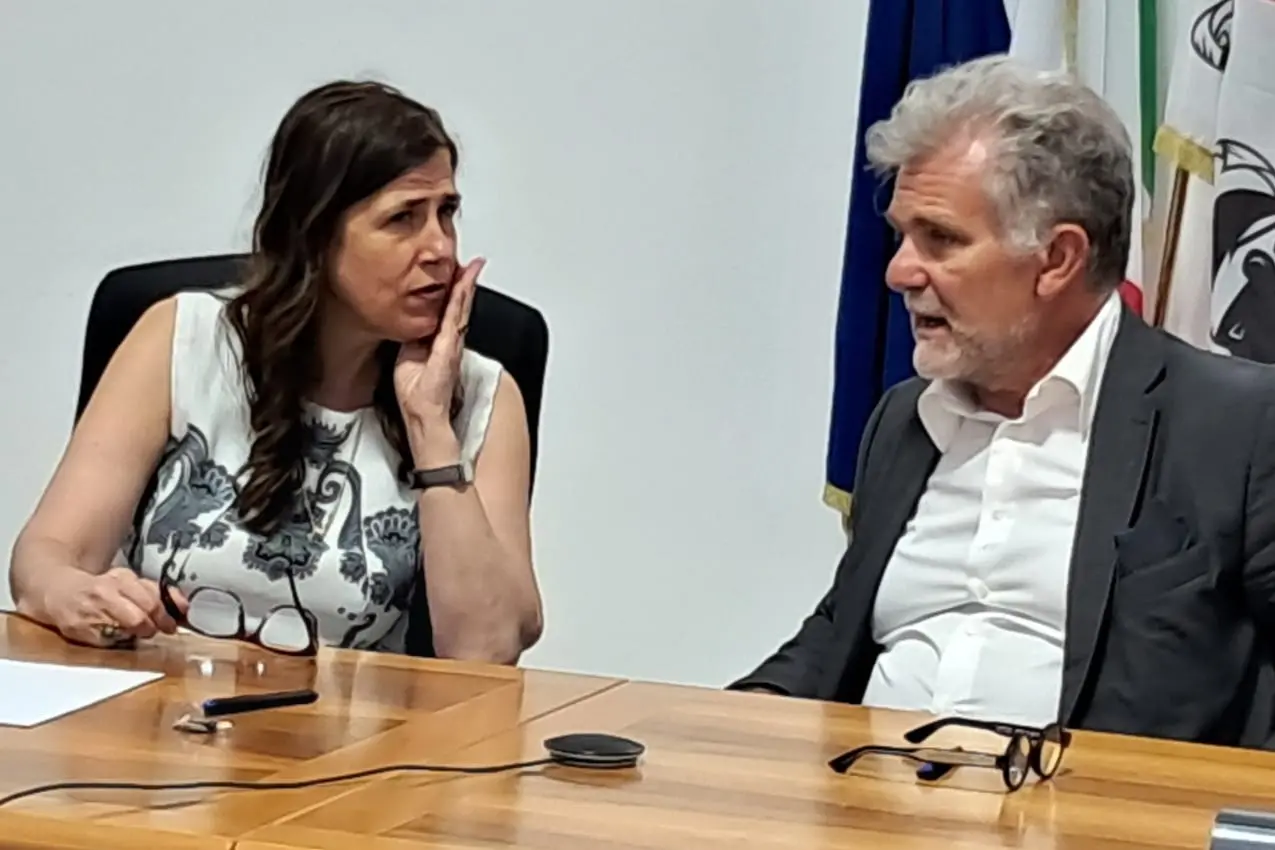 Alessandra Todde e Armando Bartolazzi