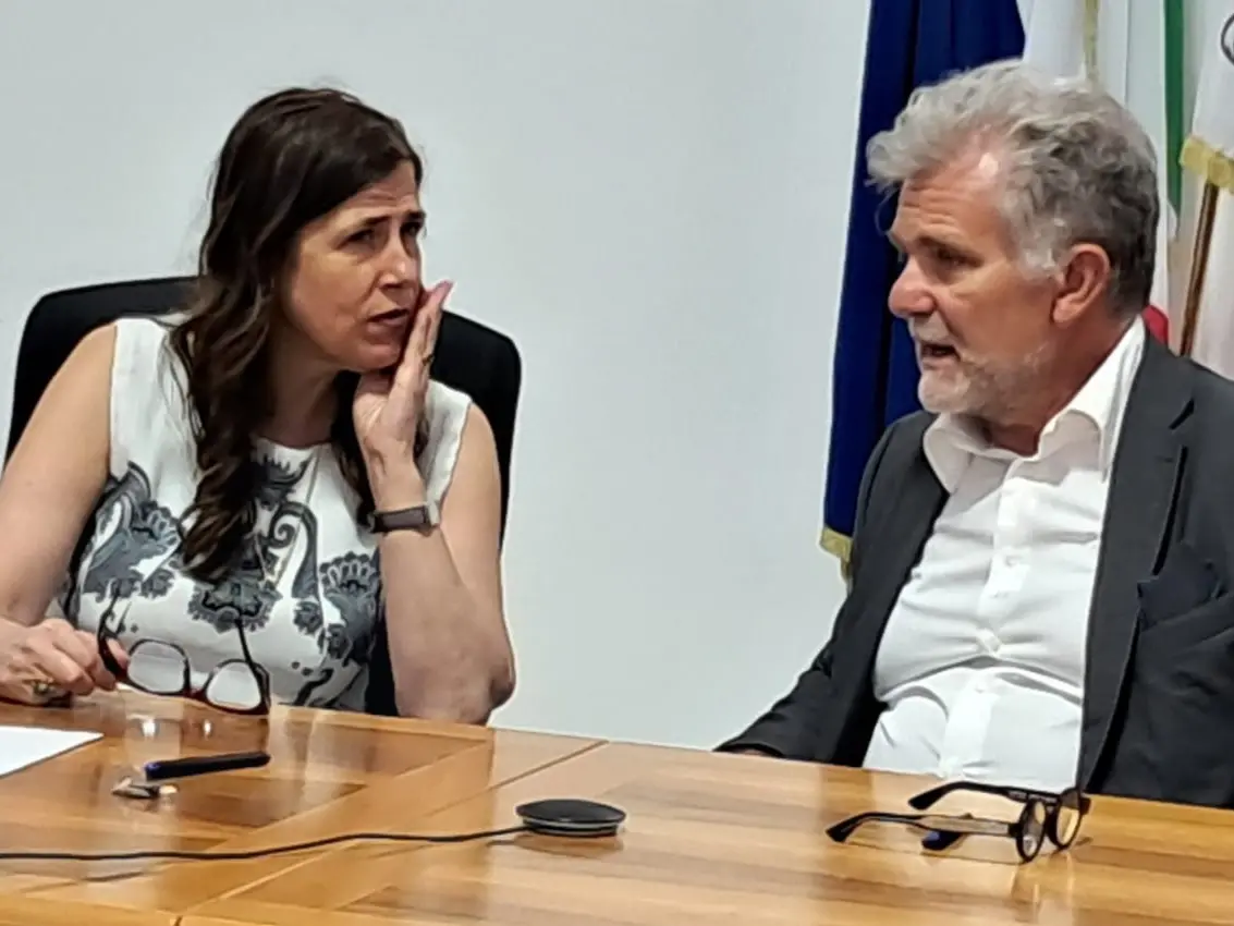 Alessandra Todde e Armando Bartolazzi