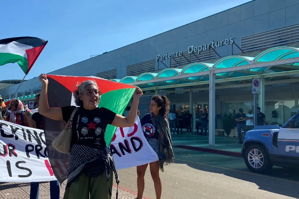 La nuova protesta a Olbia