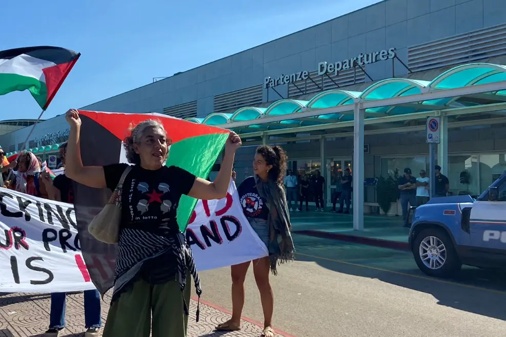 La nuova protesta a Olbia