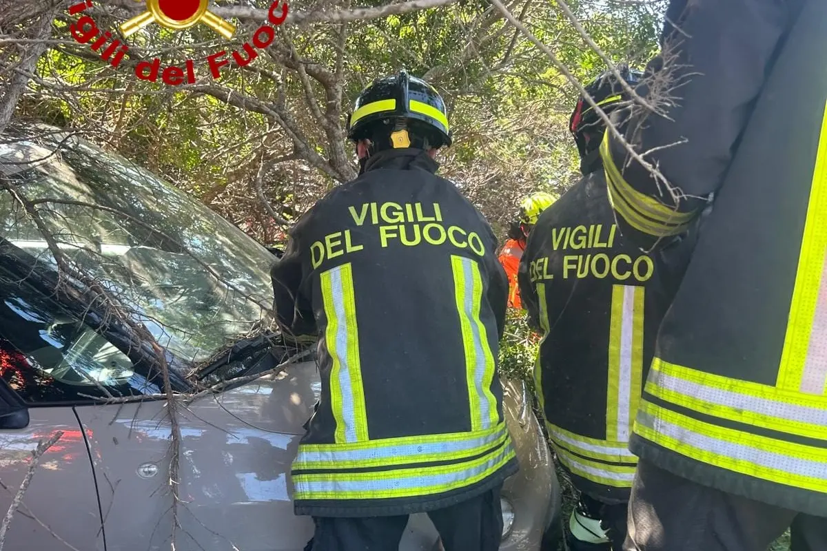 Intervento a Stintino dei vigili del fuoco