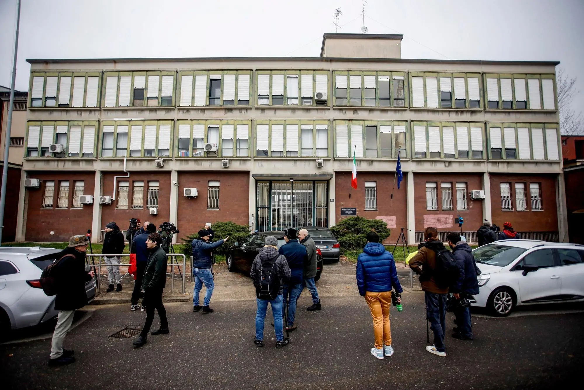Il carcere minorile Beccaria di Milano (Ansa)