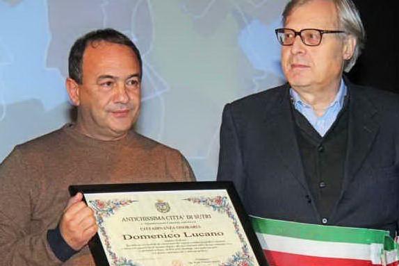 Domenico Lucano è cittadino onorario di Sutri e di Castiglione del Lago