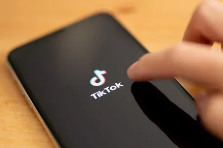 TikTok (foto Ansa/Epa)