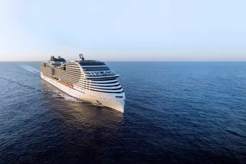Una nave Msc, immagine simbolo (Ansa)